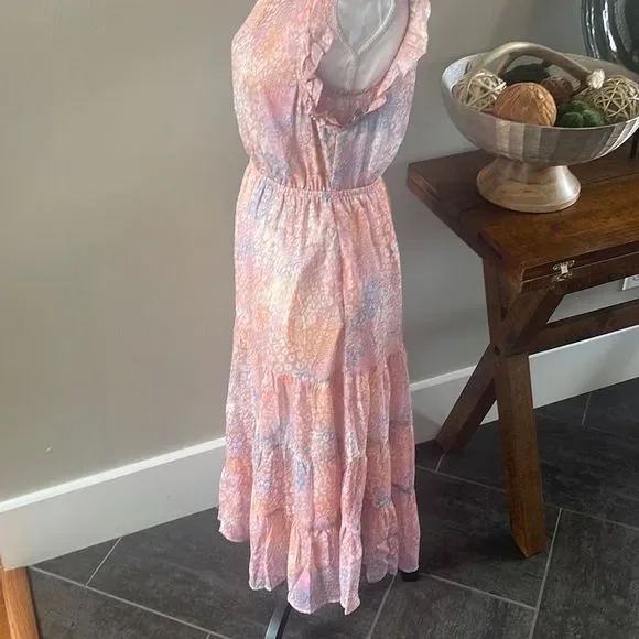 BB Dakota by Steve Madden Bae Next Door Midi Dress Size Medium 6 to 8 - Picture 4 of 16